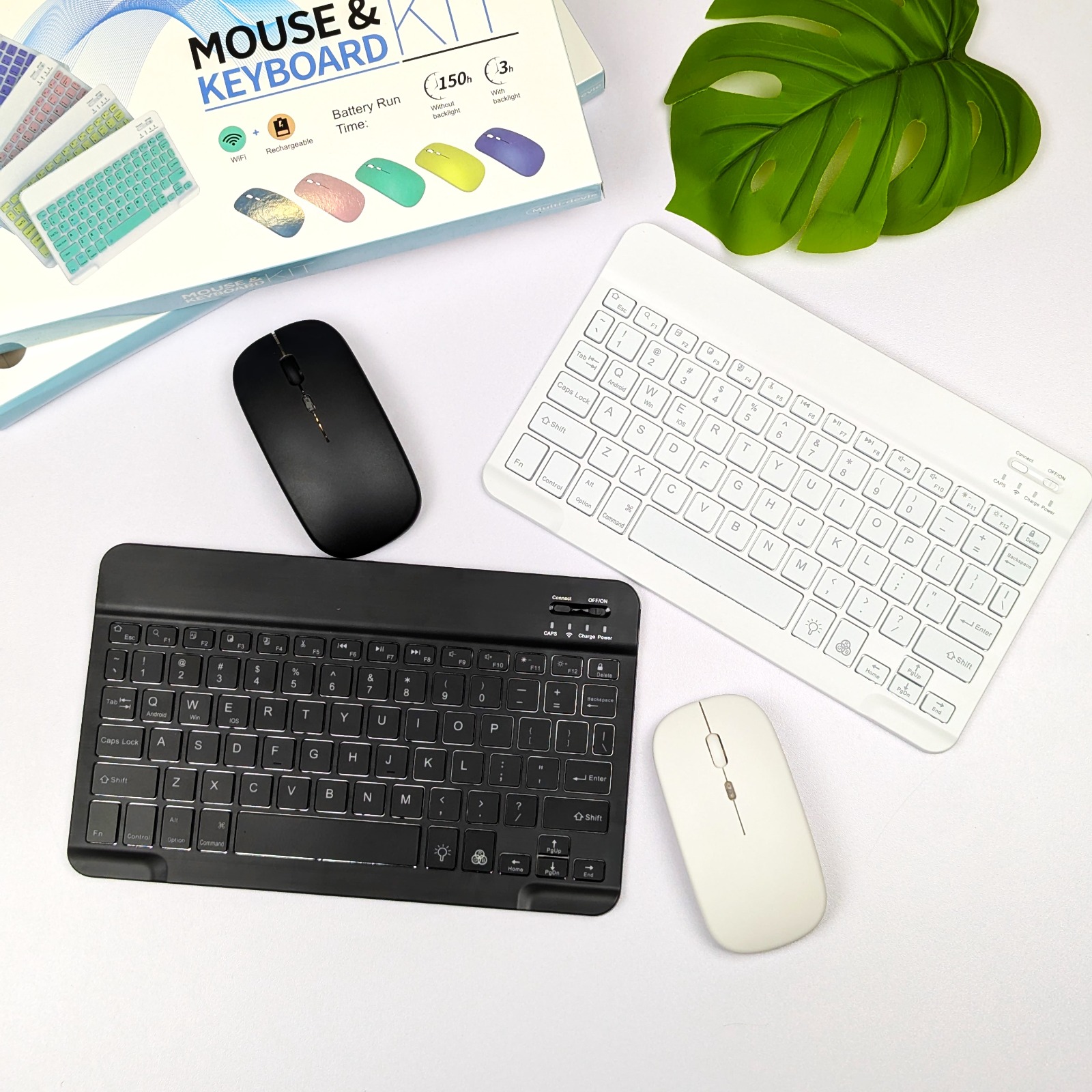 Slim Wireless Mouse and Keyboard Combo Kit